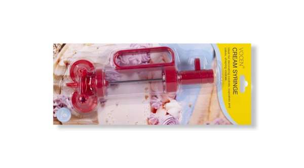 Átlátszó 6 részes tortadíszítő tubus