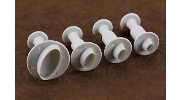 Tojás vagy ovális rugós fondant kiszúró