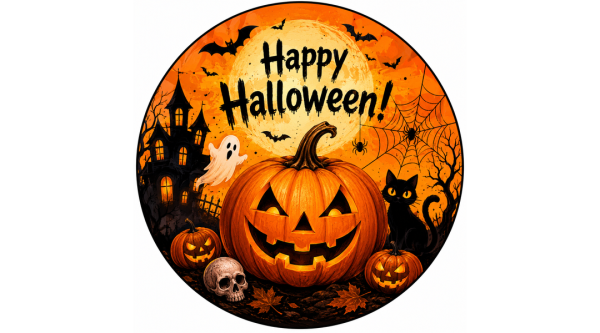 Sütőtökös Halloween tortaostya