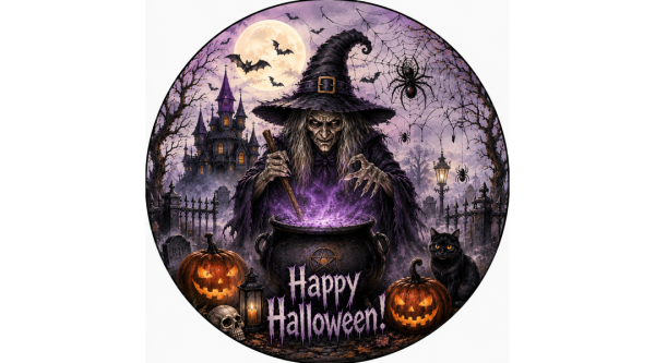 Boszorkányos Halloween tortaostya