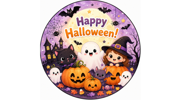 Szellemes Happy Halloween tortaostya