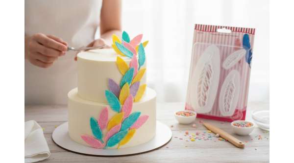 Madártoll Fondant Kiszúró Szett – 3 Részes