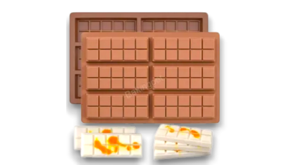 Kockás Táblás Csokoládéforma – Szilikon