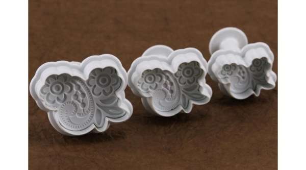 Boglárka fondant kiszúró – elegáns tortadíszekhez