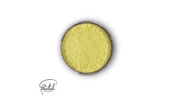 Halvány sárga Fractal ételfesték por felületi festéshez E171-mentes
