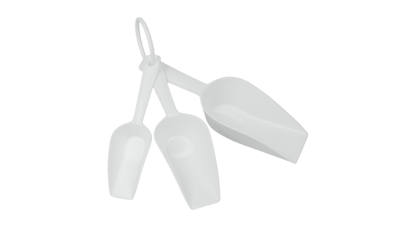 3 részes műanyag Metaltex lisztlapát készlet