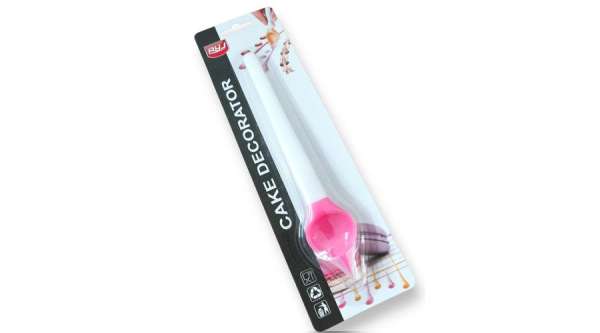 Szilikon fejű díszítő kanál – csokoládé és desszert dekoráláshoz