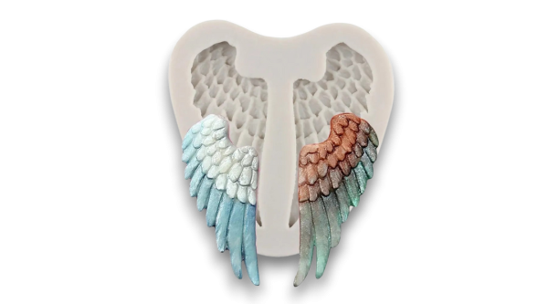 Angyalszárny szilikon fondant forma