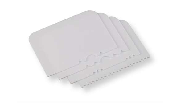 Torta habkártya készlet - 4 minta a tökéletes díszítéshez