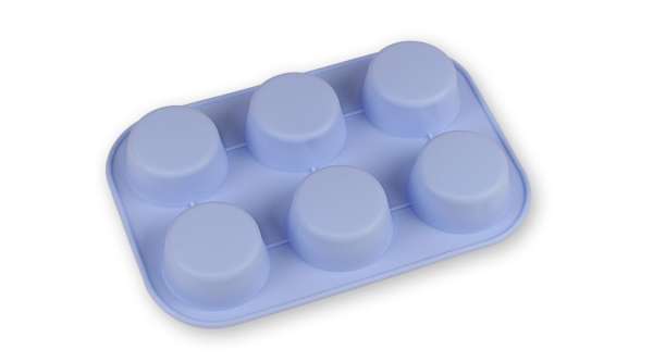 6,5 cm-es 6 adagos szilikon muffin sütőforma