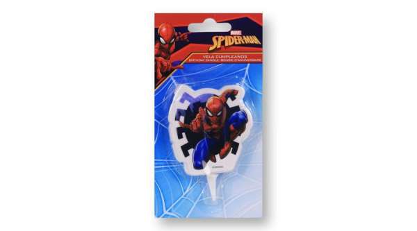 Pókember tortagyertya 2D