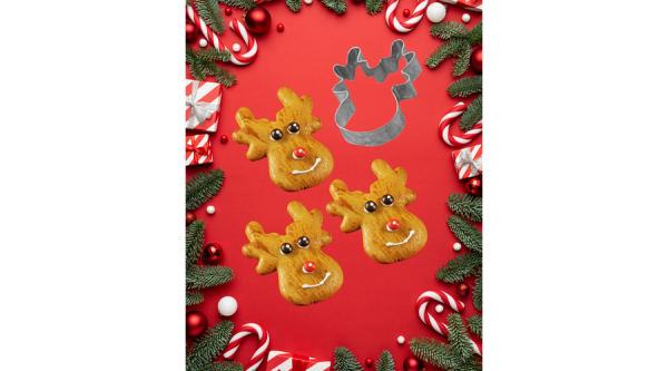 Rénszarvas fej kiszúró