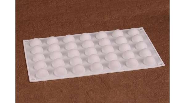 35 Adagos Félgömb Szilikon Bonbon Készítő Forma