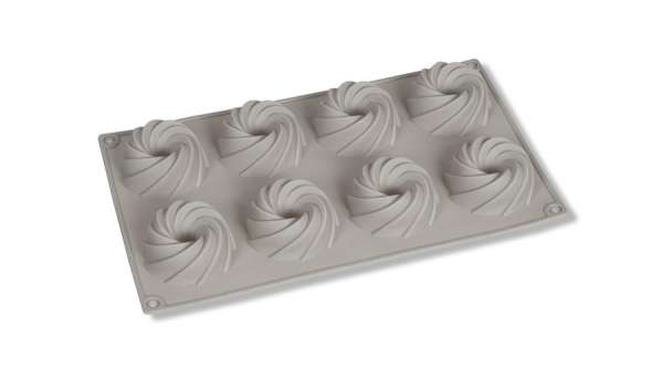 Csavart Minikuglóf Szilikon Sütőforma – 8 Adagos