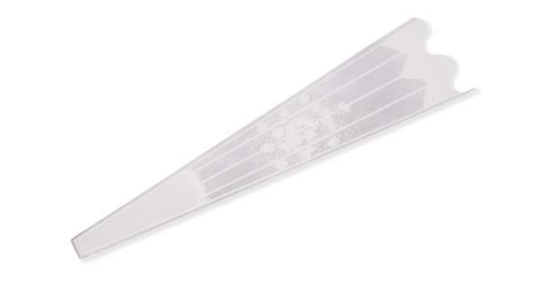 100 db 36 cm-es szívecskés hosszúkás celofán tasak