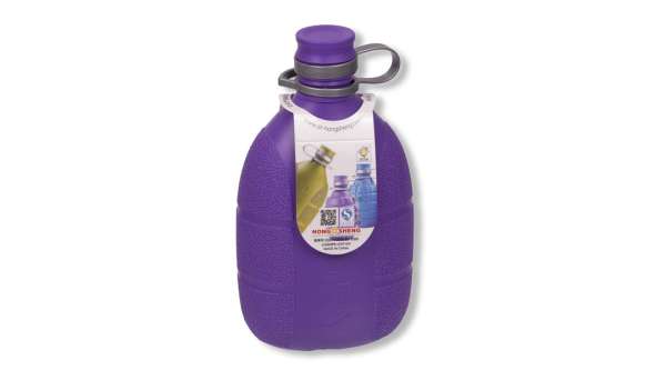 700 ml-es műanyag kulacs akasztóval