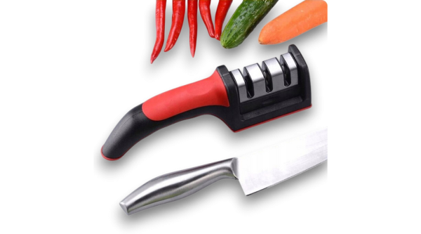 Professzionális késélező 3 fokozatú