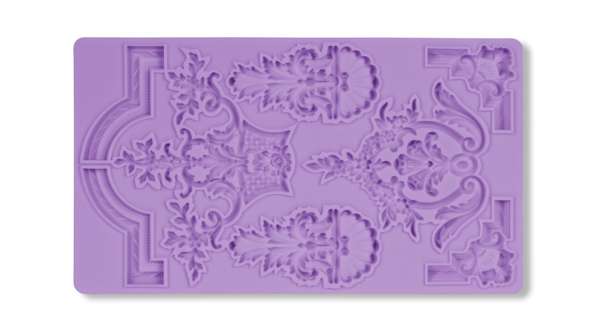 Barokk Virág- és Levéldísz Formázó - Fondanthoz és Marcipánhoz