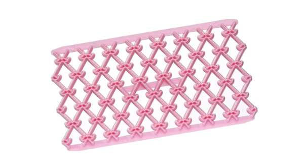 Bajusz fondant mintázó rács