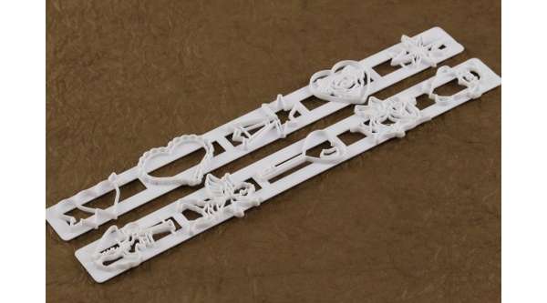 Szivecskés és angyalkás fondant mintázó készlet