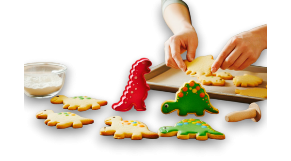 Dínósüti Készlet – T-rex és Stegosaurus