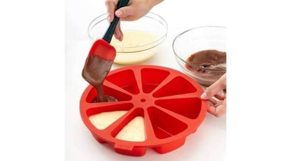 Tortaszeletek szilikon sütőforma