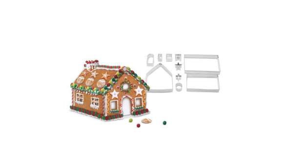 Mézeskalács Házikó Kiszúró Szett - 10 Formával