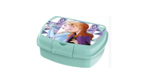 Műanyag uzsonnás doboz Jégvarázs