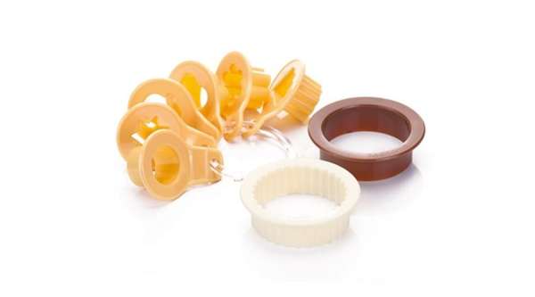 Mini linzer készítő szett Tescoma Delicia – 8 részes karikás süteményformázó