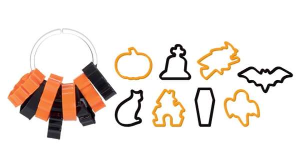 Halloween Sütikiszúró Készlet - Tescoma Delicia, 8 Mintával