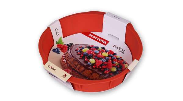 26 cm-es szilikon tortaforma Tescoma Deilcia Silicon Prime