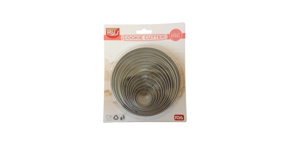 14 részes fém kör kiszúró készlet