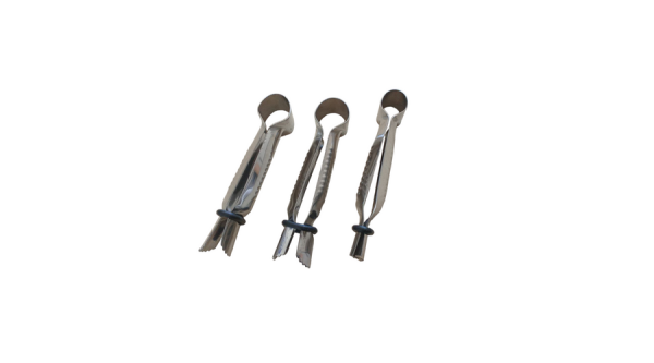 3 db fém fondant csipkéző