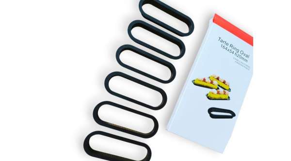 6 db 16*5 cm-es műanyag tarte sütőforma