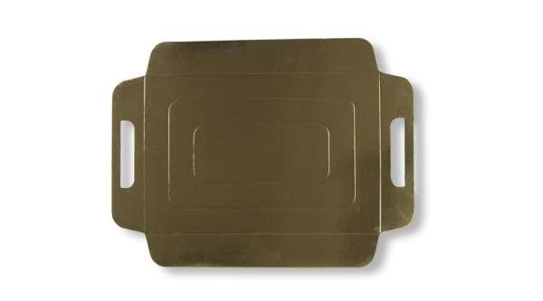 37*47 cm-es vékony arany színű tortakarton 5 db