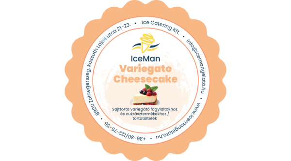 Sajttorta variegato paszta IceMan 200 g