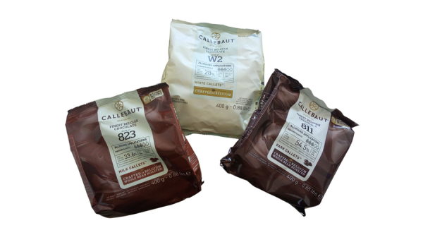 Callebaut csokoládé pasztilla csomag