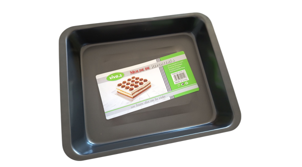 Nagy méretű magas peremű tepsi 35*28 cm