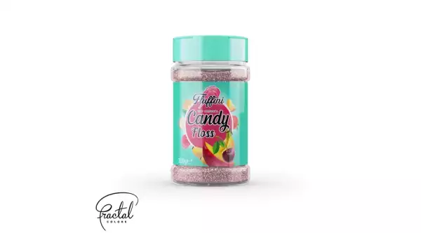 Tutti-frutti ízesítésű vattacukor alapanyag 300 g