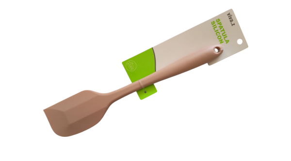 28 cm-es tömör szilikon spatula