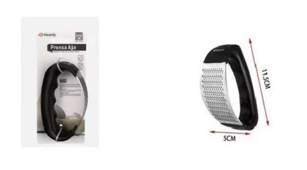 Műanyag nyelű fokhagyma prés