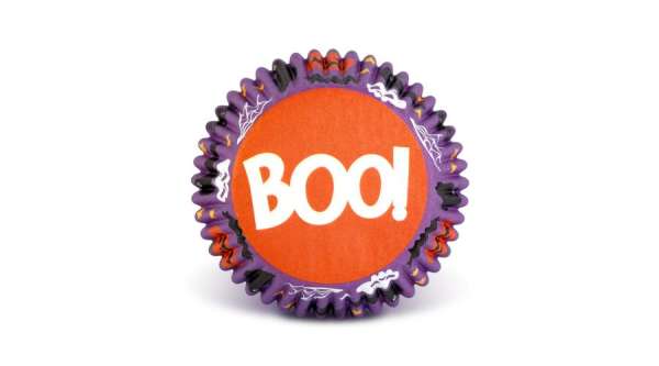 BOO! mintás halloween muffin papír 50 db
