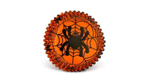 Pók mintás halloween muffin papír 50 db