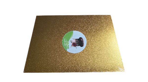 30*40 cm-es arany vékony tortadob