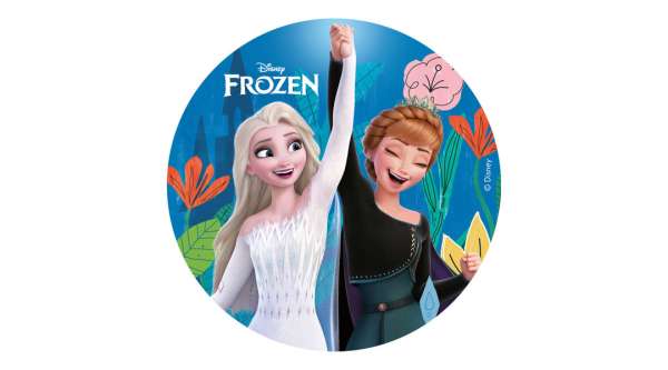 Jégvarázs tortaostya, dekorációs cukorlap 15,5 cm