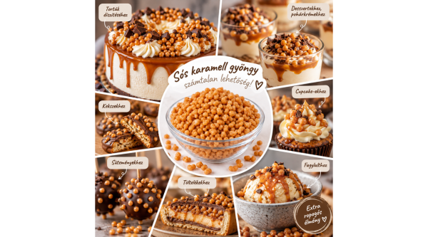Sós karamell gyöngy – 100 g