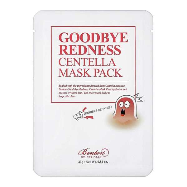 Benton Goodbye Redness Centella Mask Nyugtató Maszk Ázsiai Gázlóval-1 tasak