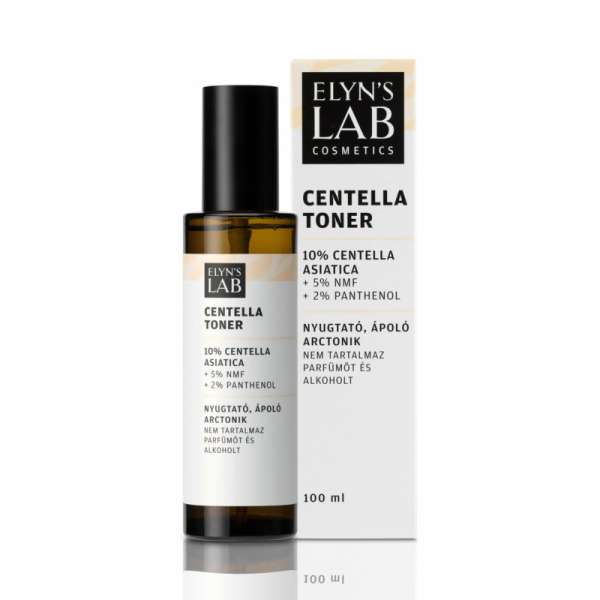 Elyn's Lab 10% Centell Asiatica Toner Panthenollal és NMF-fel - 100 ml