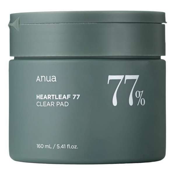 Anua Heartleaf 77% Clear Pad - Bőrnyugtató Tonizáló Arckorongok