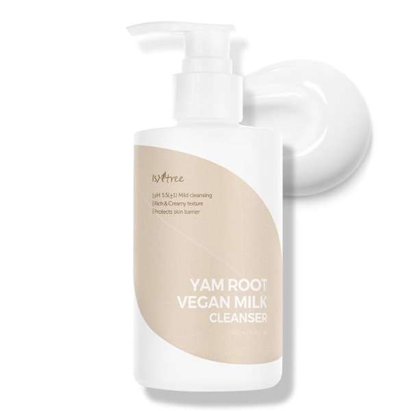 Isntree Yam Root Vegan Milk Cleanser - Arctisztító Tej